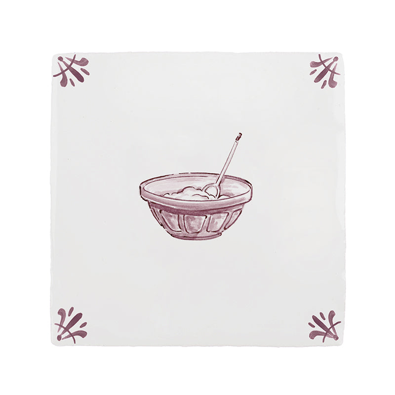 Mixing Bowl Delft Tile