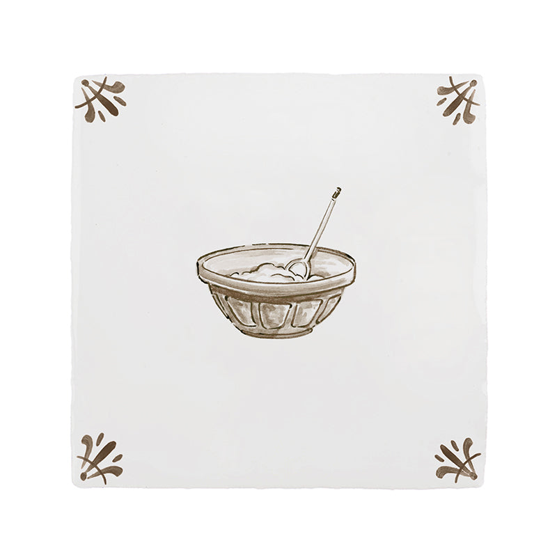 Mixing Bowl Delft Tile