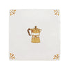 Moka Pot Delft Tile