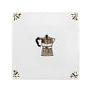 Moka Pot Delft Tile