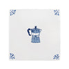 Moka Pot Delft Tile