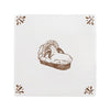 Moses Basket Delft Tile