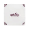 Harley Davidson Delft Tile