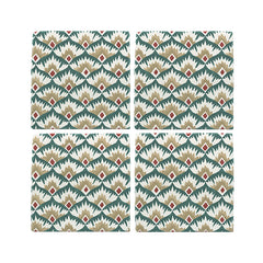 Mrs Platt Tiles, Set of 4, Alpine