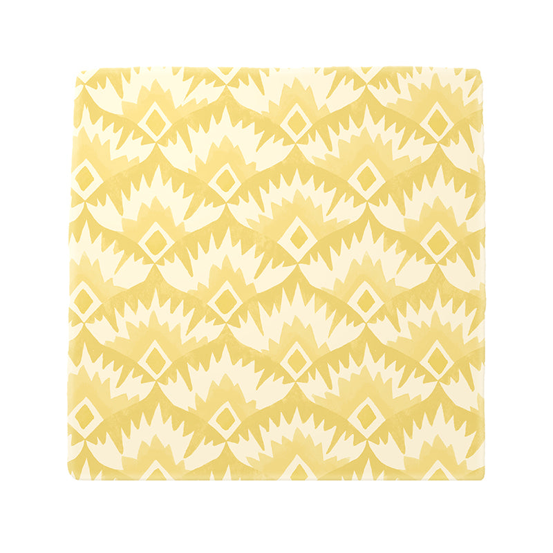 Mrs Platt Tiles, Set of 4, Citron