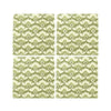Mrs Platt Tiles, Set of 4, Olive