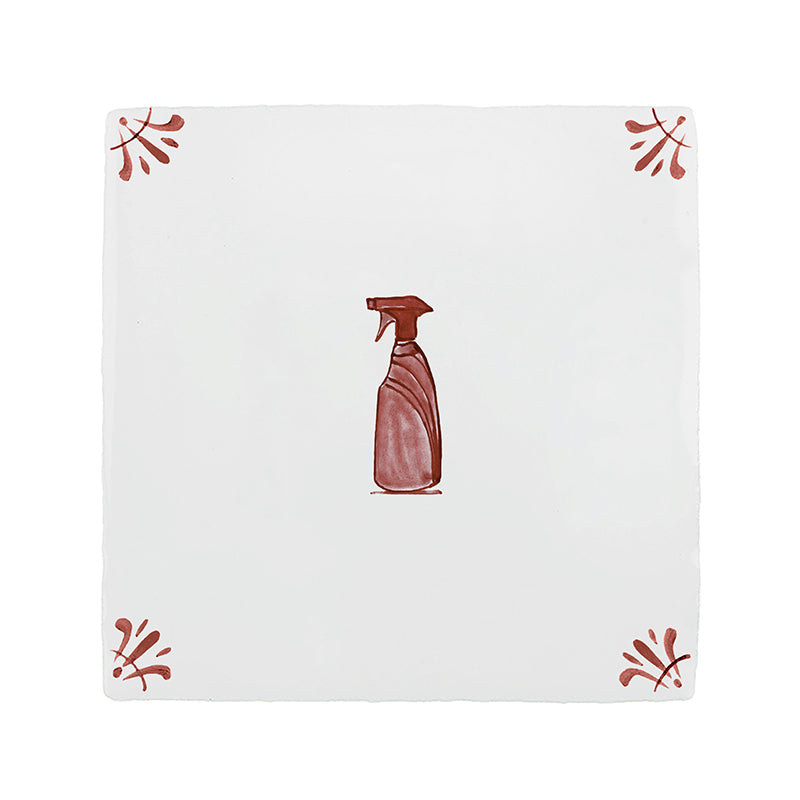 Multi Spray Delft Tile