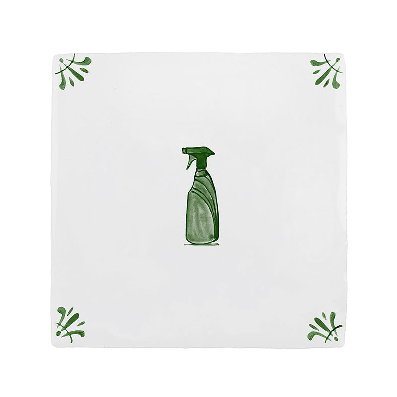 Multi Spray Delft Tile