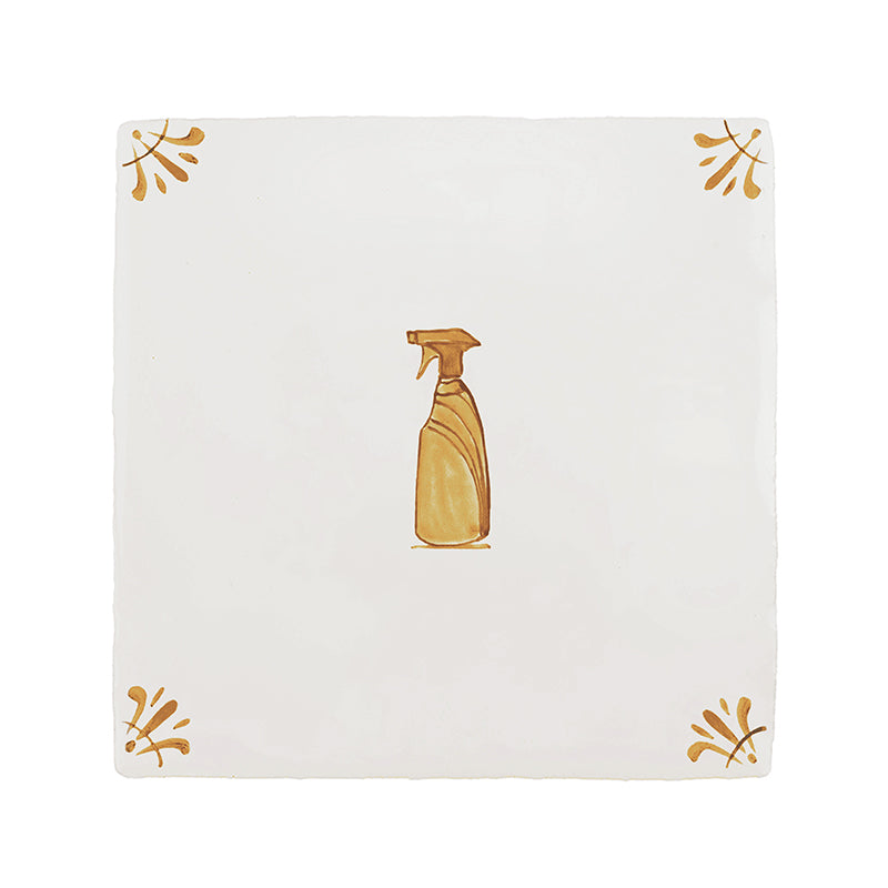 Multi Spray Delft Tile