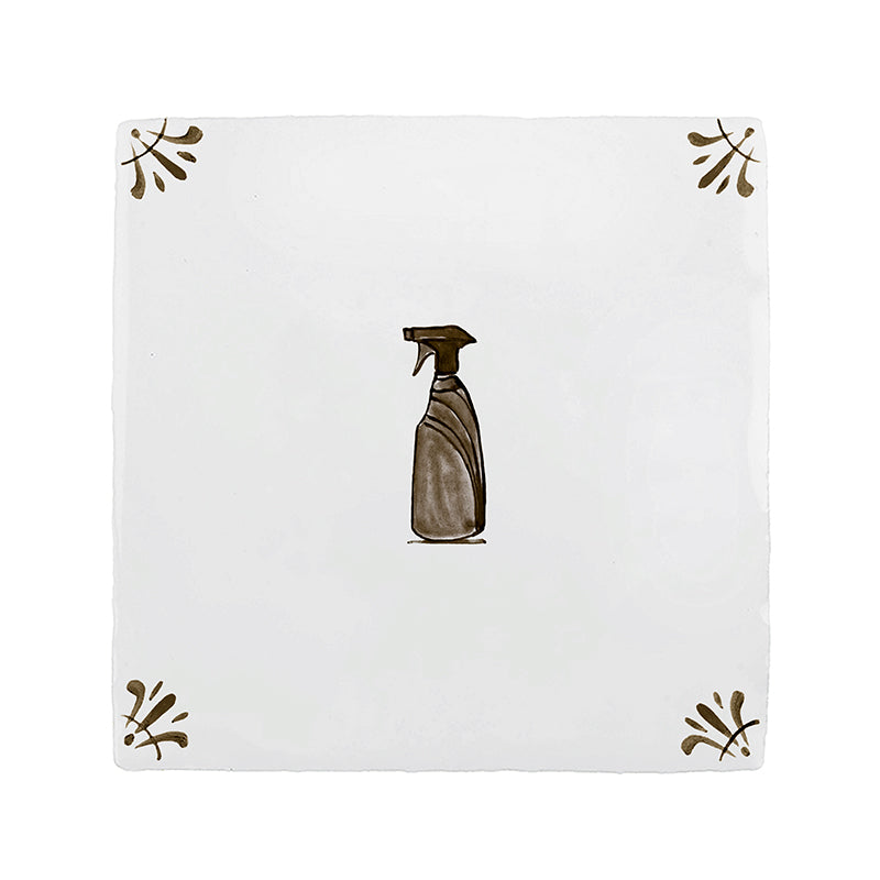 Multi Spray Delft Tile