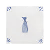 Multi Spray Delft Tile
