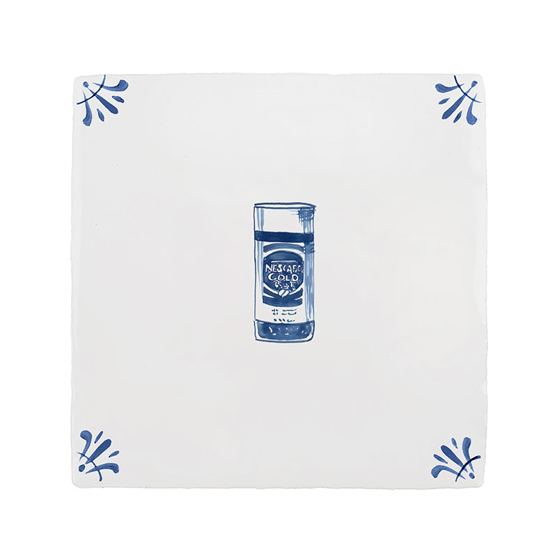 Nescafe Gold Blend Delft Tile