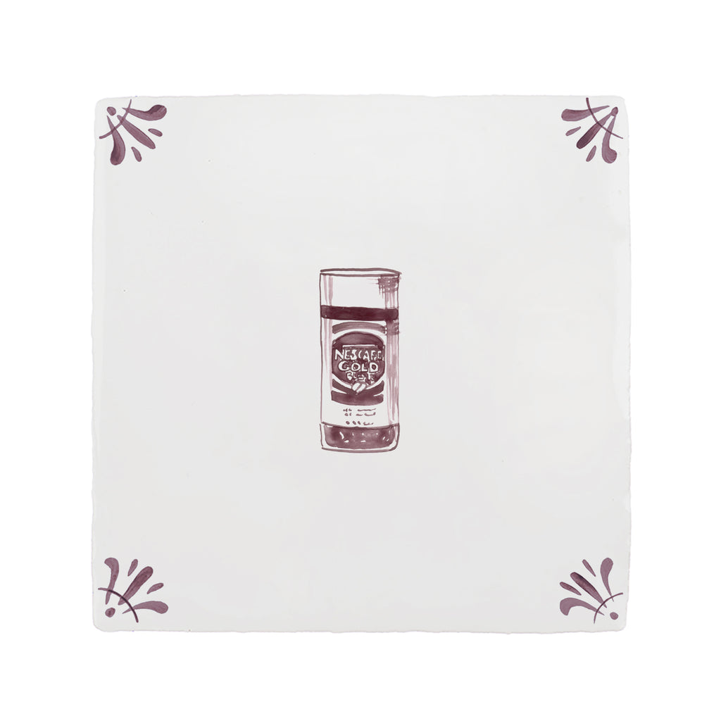 Nescafe Gold Blend Delft Tile