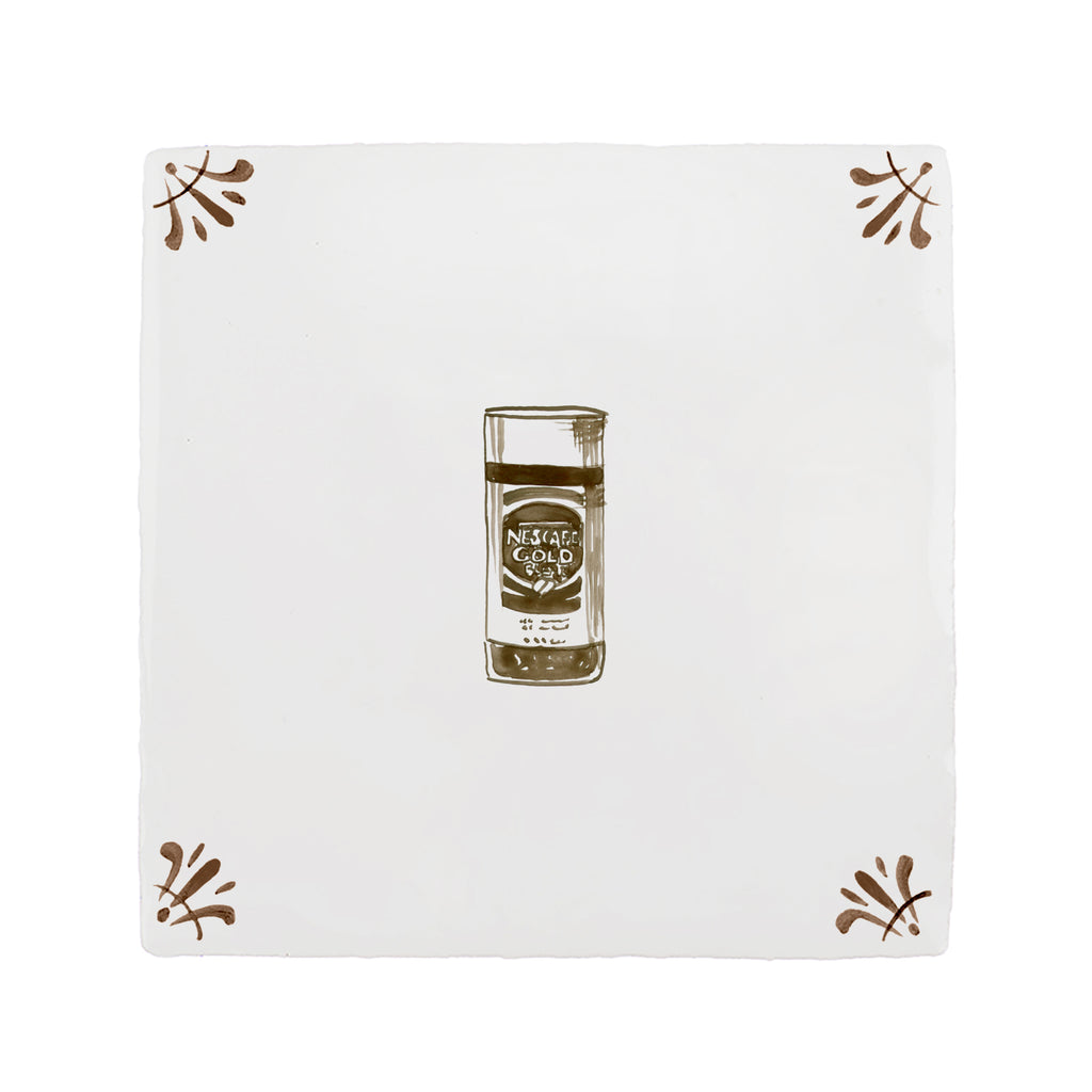 Nescafe Gold Blend Delft Tile