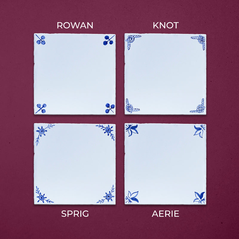 Bucket and Spade Delft Tile