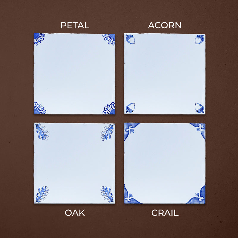 Apple Pie Delft Tile