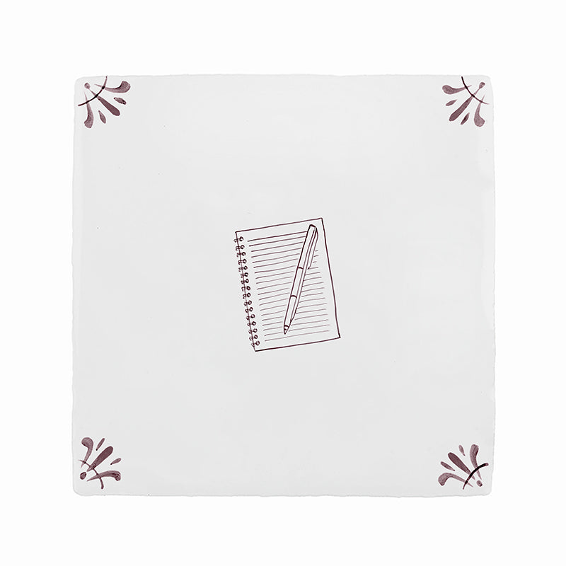 Notepad Delft Tile