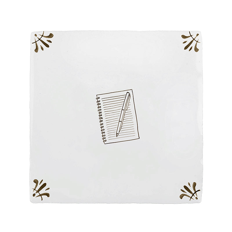 Notepad Delft Tile