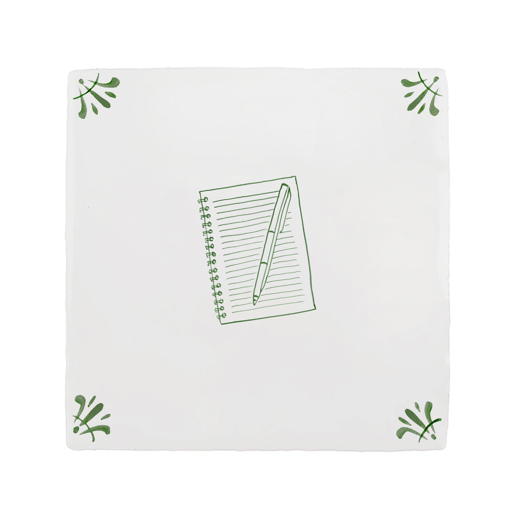 Notepad Delft Tile