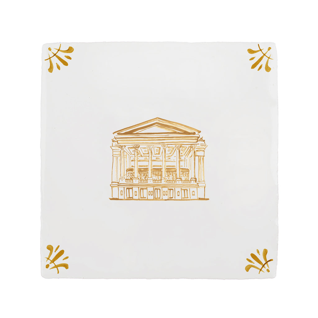 Royal Opera House Delft Tile