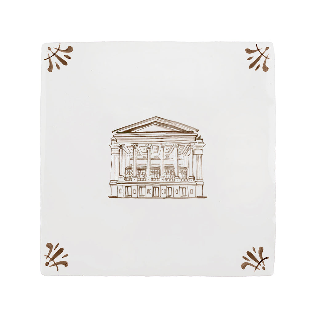 Royal Opera House Delft Tile