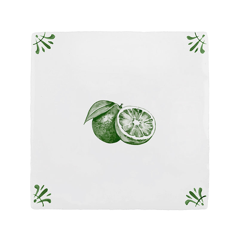 Oranges Delft Tile