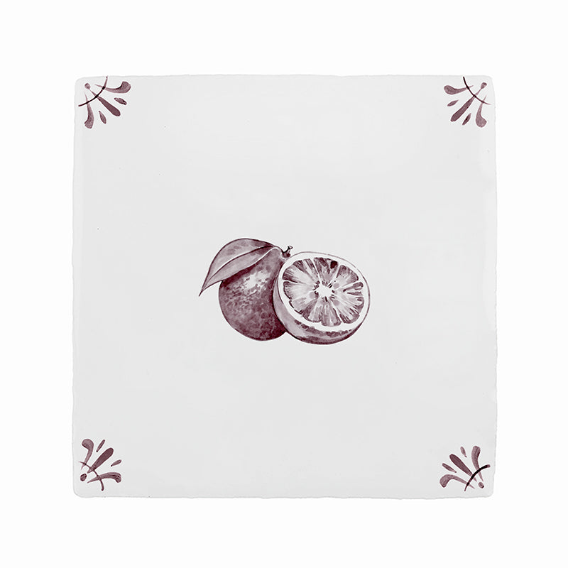 Oranges Delft Tile