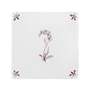 Orchid Delft Tile