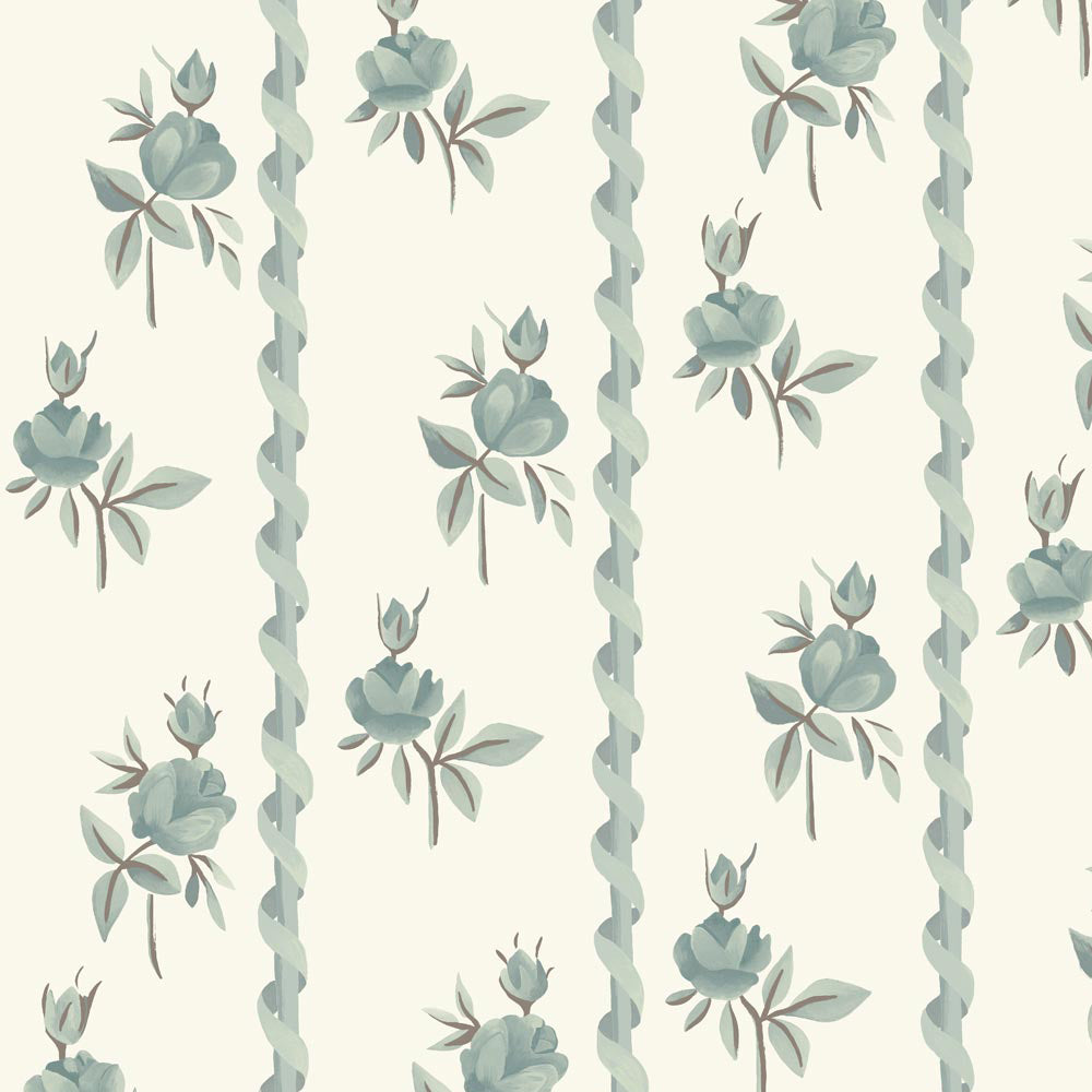 Poles and Roses I Wallpaper, Fontainebleau I