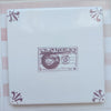End of Line, Cassette Delft Tile, Manganese