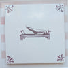 End of Line, Reformer Pilates Delft Tile, Manganese