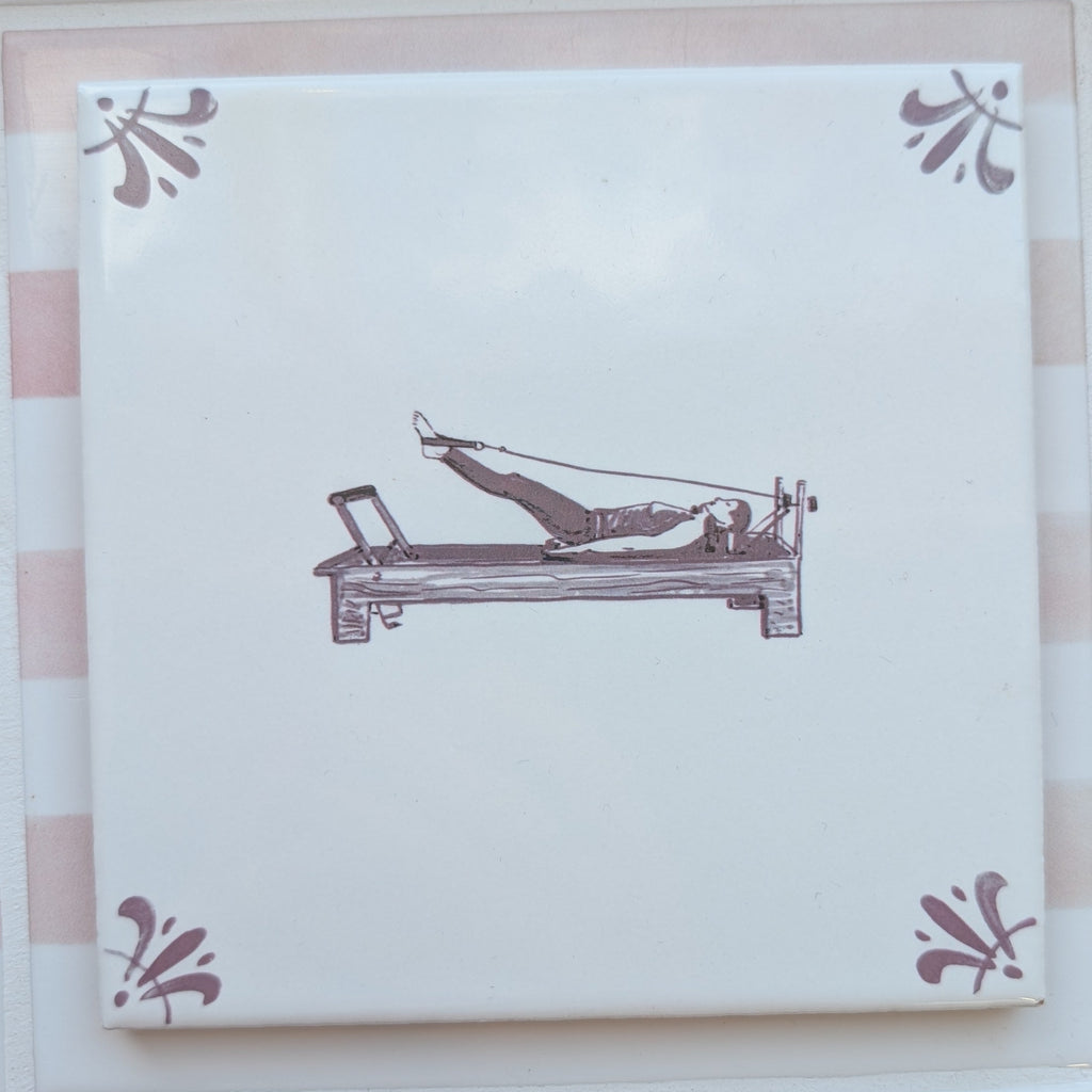 End of Line, Reformer Pilates Delft Tile, Manganese