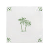 Palm Trees Delft Tile