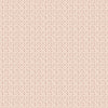 A close-up of a repeating floral damask pattern in soft dusty pink and cream.