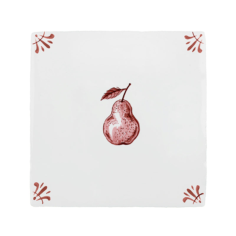 Pear Delft Tile