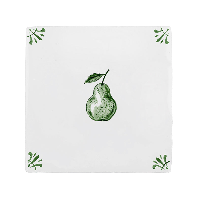 Pear Delft Tile