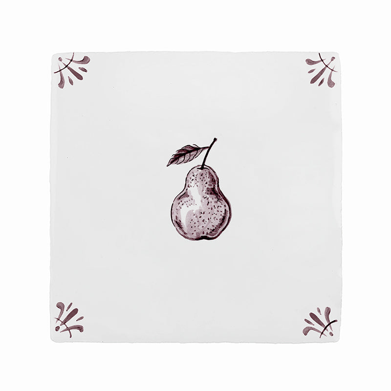 Pear Delft Tile