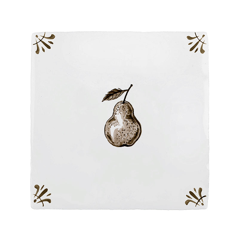 Pear Delft Tile