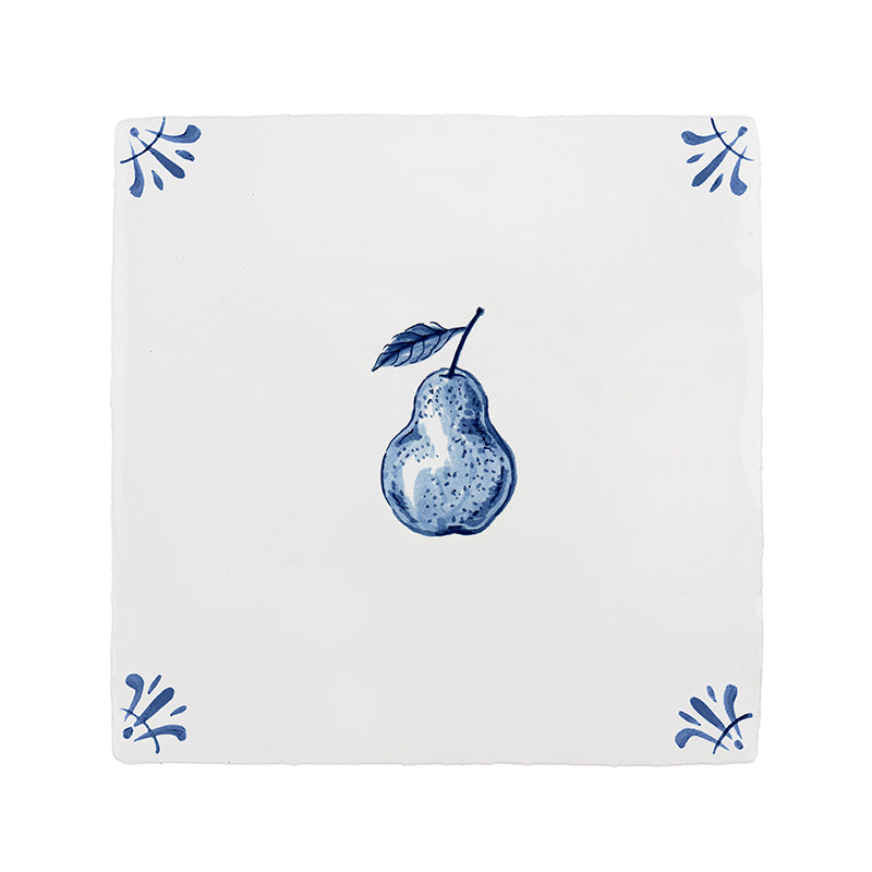 Pear Delft Tile