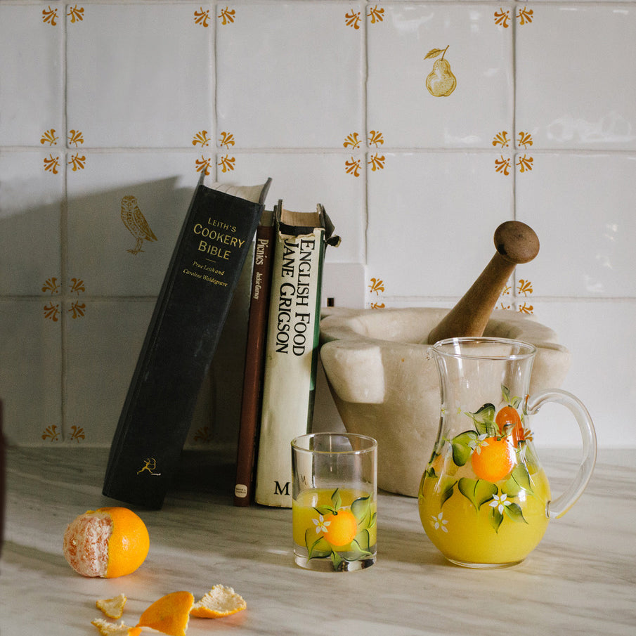 Pear Delft Tile