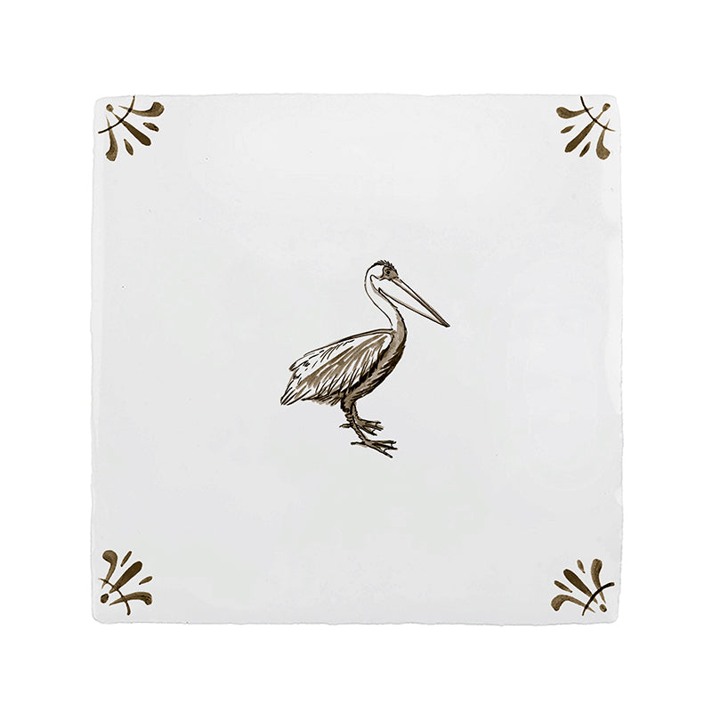 Pelican Delft Tile