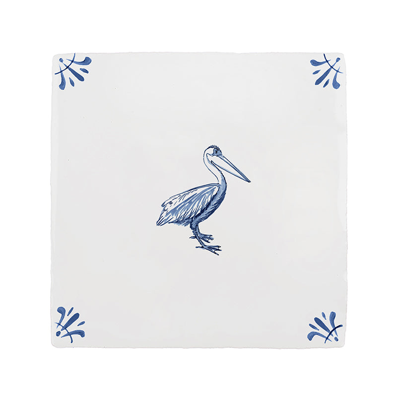 Pelican Delft Tile