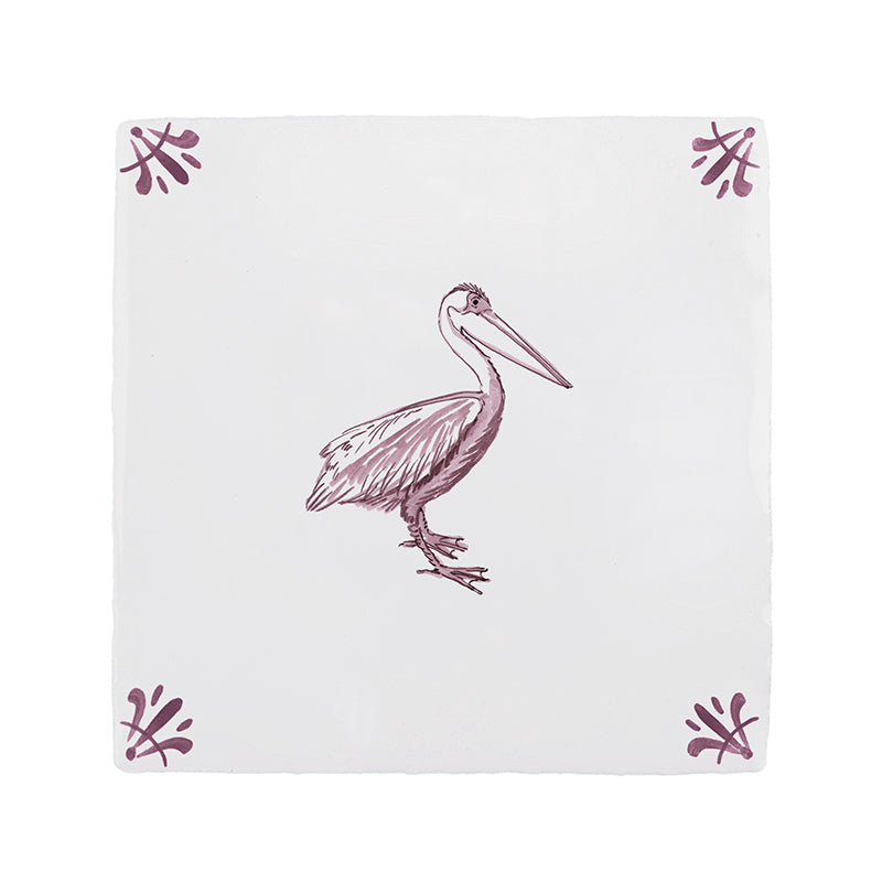 Pelican Delft Tile