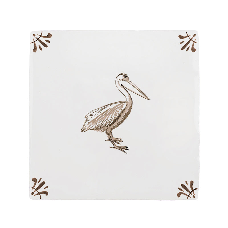 Pelican Delft Tile