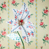 Poles and Roses I Wallpaper, Courances I