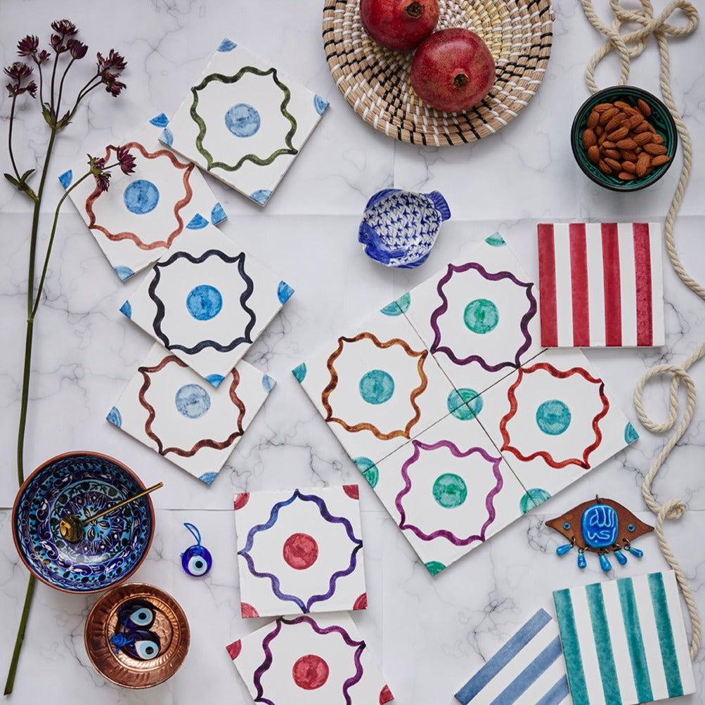 Beirut Tile, Berry Series