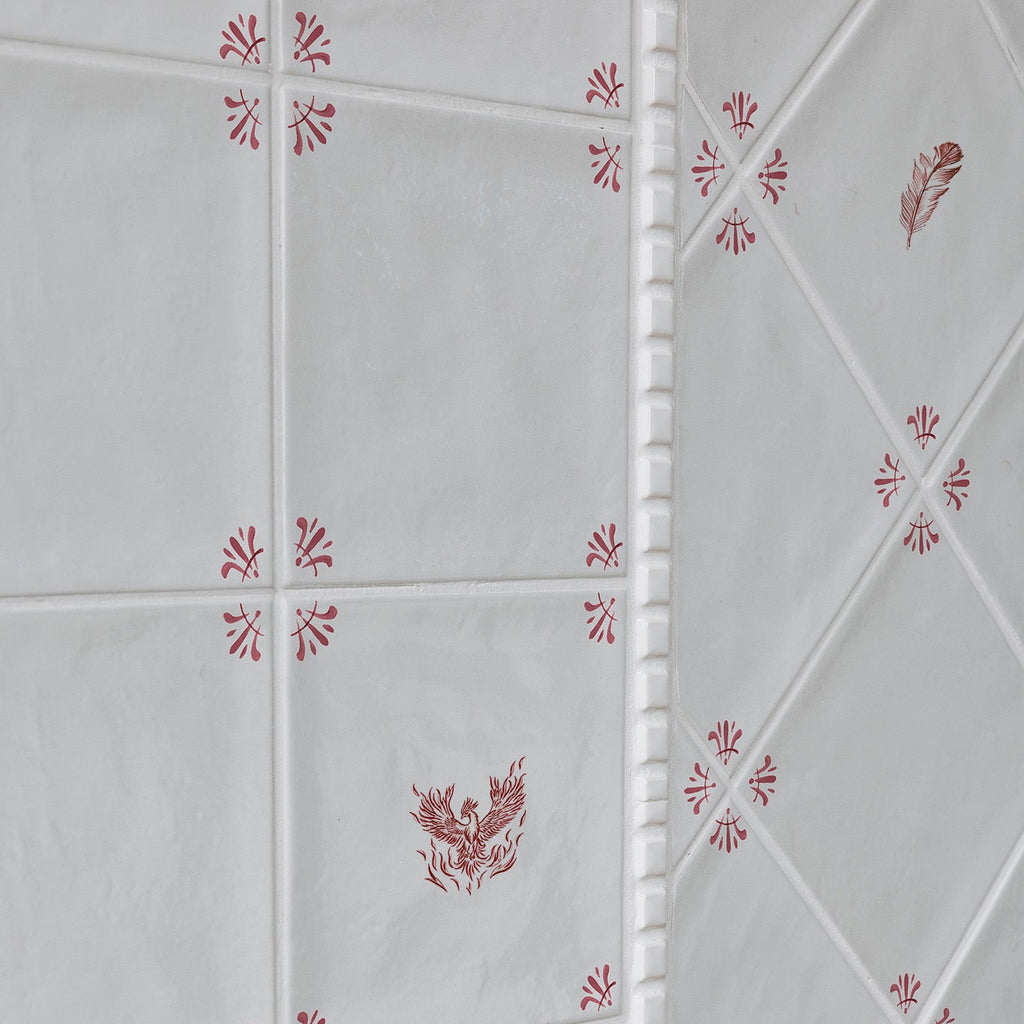 Feather Delft Tile