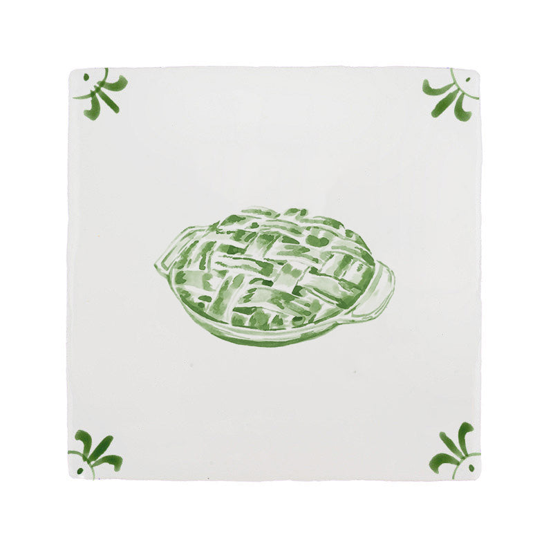 Apple Pie Delft Tile