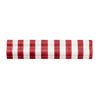 Pinstripe Dado Trim, Delft Crimson