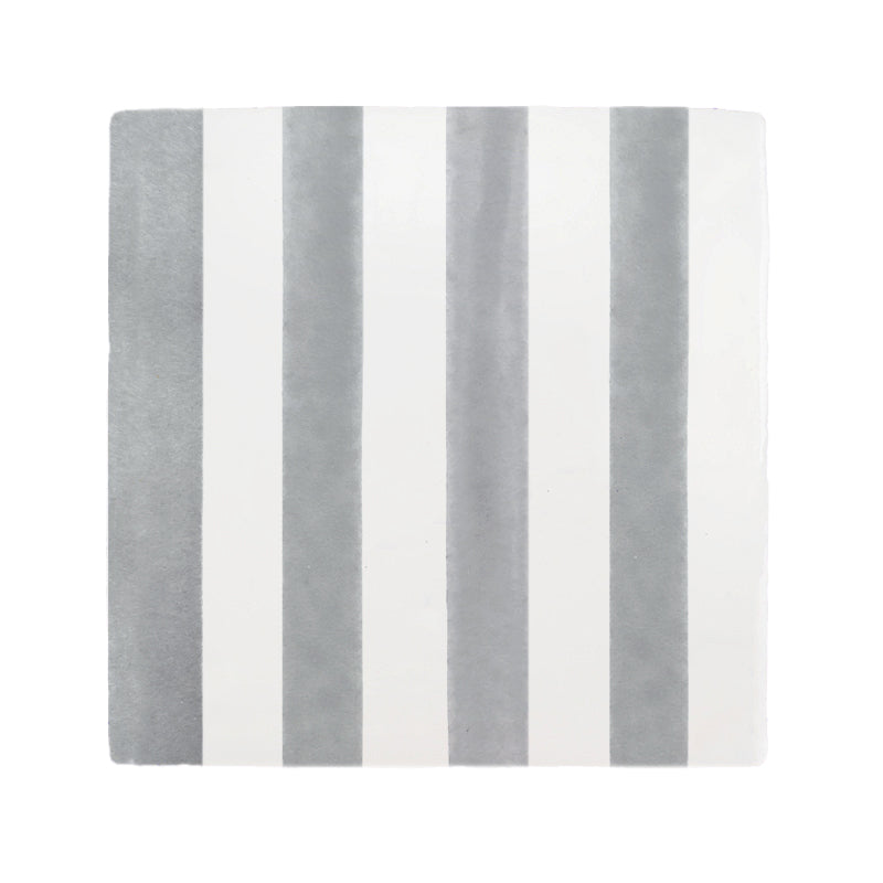 Pinstripe Tile Sample, Grey